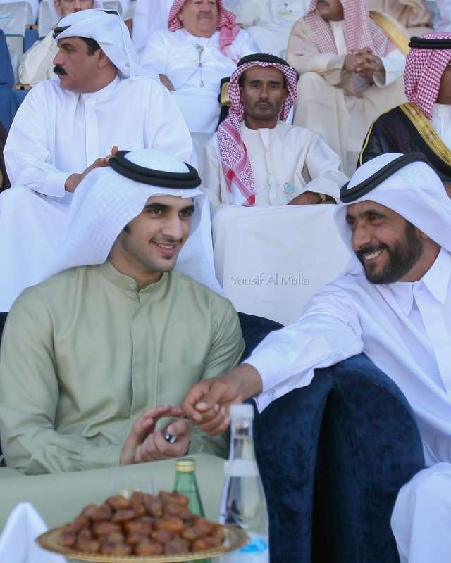 mohammed bin rashid al maktoum e suo zio ahmed bin rashid bin saeed al maktoum