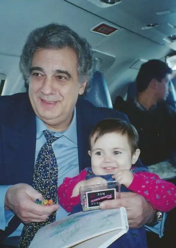 placido domingo e la nipote paloma