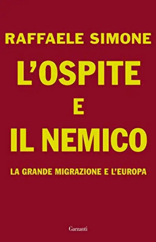 raffaele simone la grande migrazione e l'europa