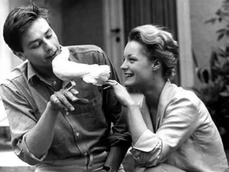 romy schneider alain delon  