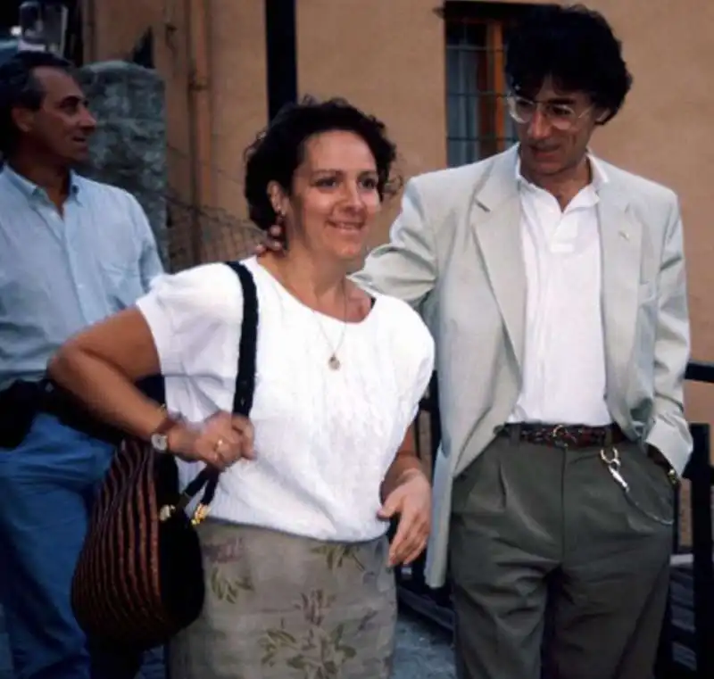 umberto bossi con la moglie manuela marrone