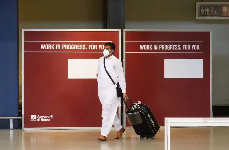 aeroporto di fiumicino   coronavirus