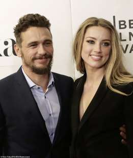 amber heard e james franco