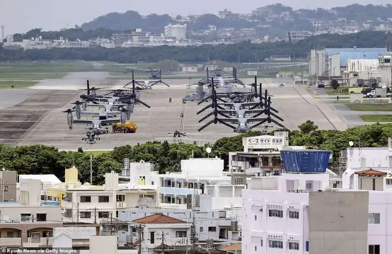 base aerea nel sud del giappone 