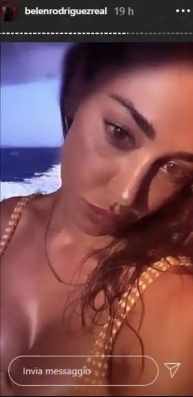 belen rodriguez a ibiza. 