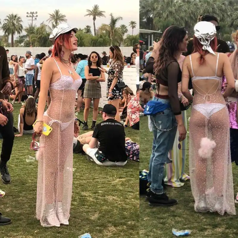 bella thorne coachella 