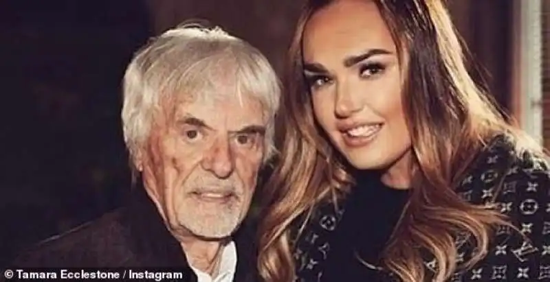 bernie ecclestone e la figlia tamara