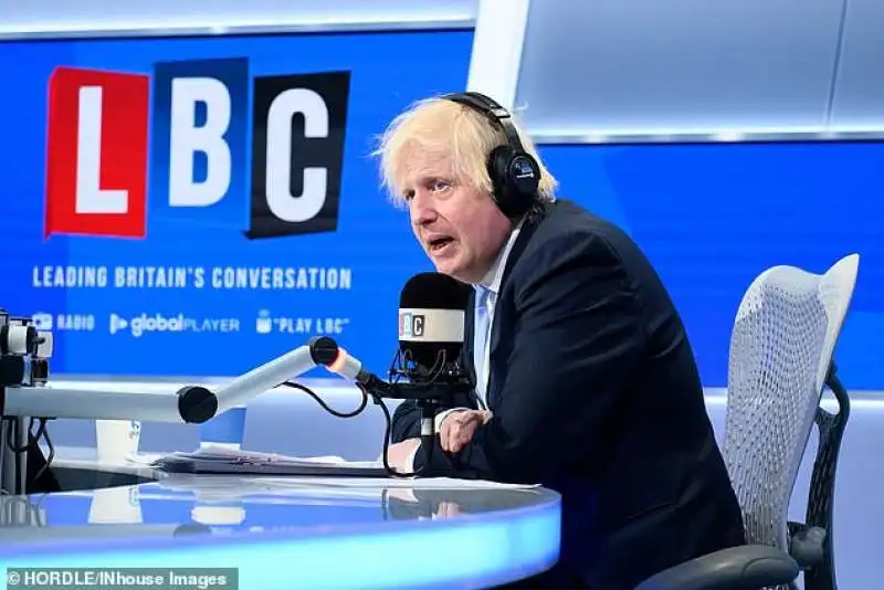 boris johnson   lbc