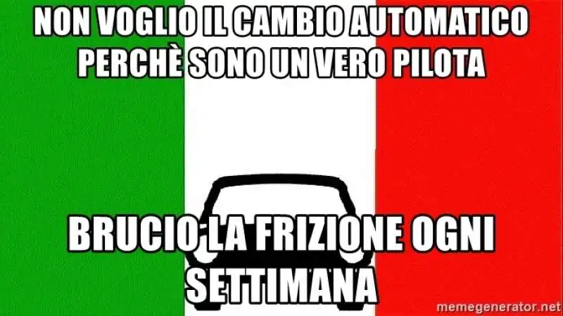 cambio automatico meme