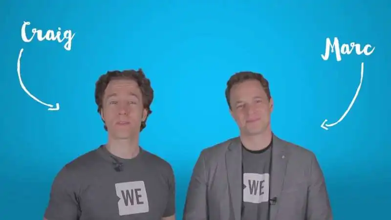 craig e marc kielburger   we charity