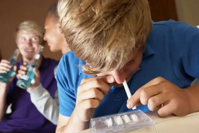 droga cocaina giovani