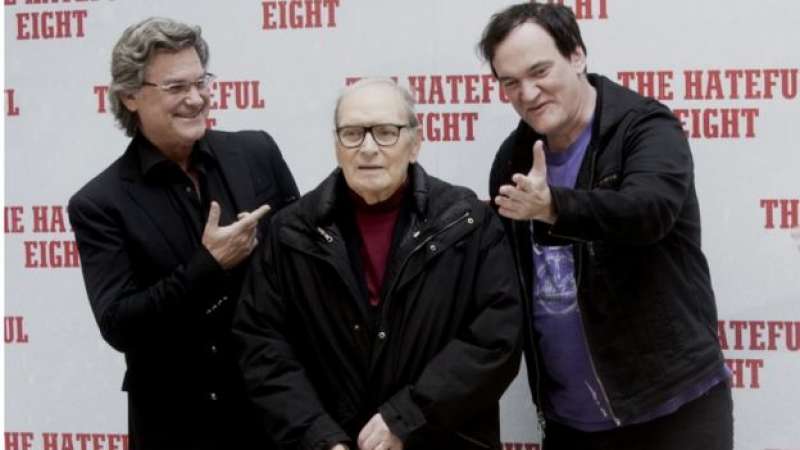 ennio morricone e quentin tarantino