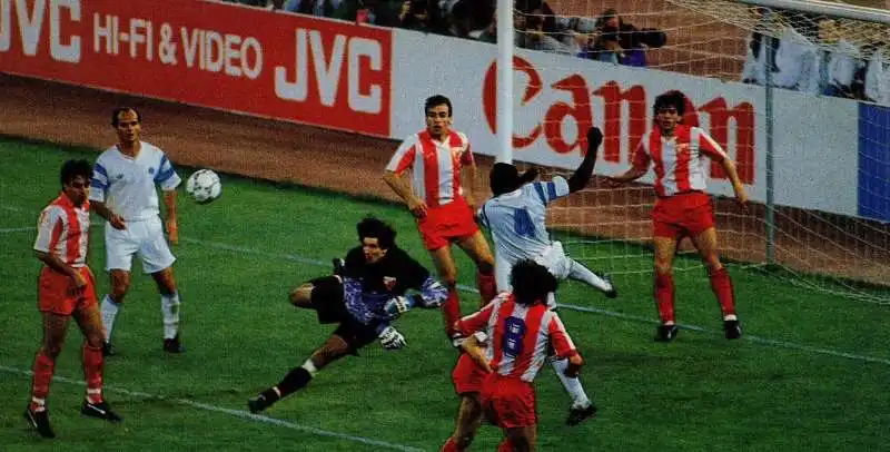 FINALE DI COPPA DEI CAMPIONI 1991 A BARI - STELLA ROSSA CONTRO MARSIGLIA