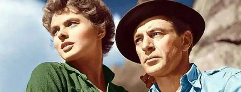  gary cooper ingrid bergman   per chi suona la campana2