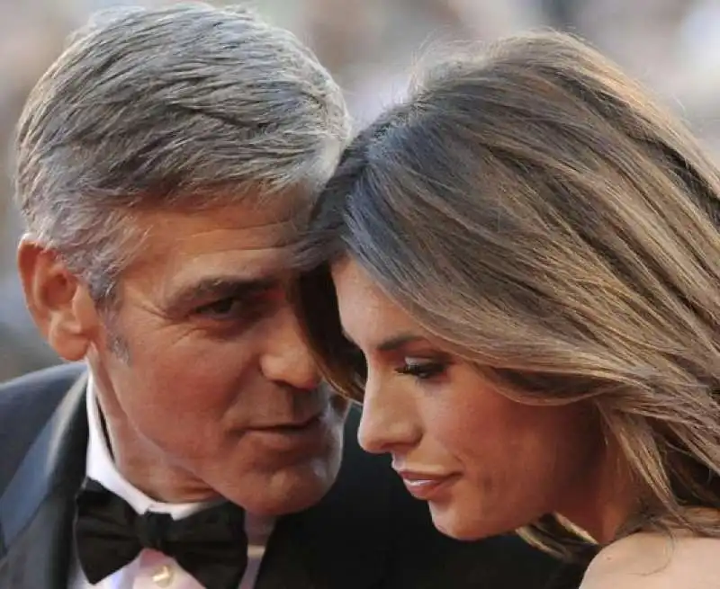 george clooney e elisabetta canalis      