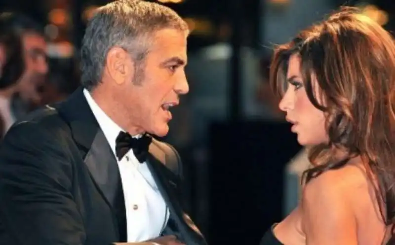 george clooney e elisabetta canalis 