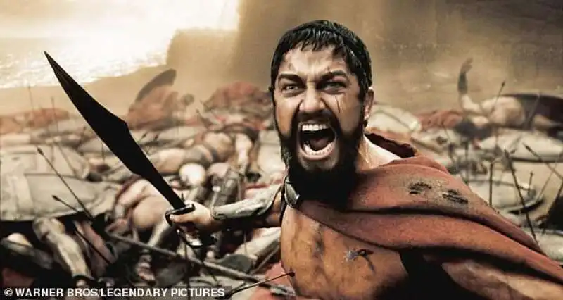 gerard butler in 300 