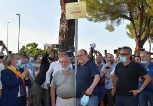 giovanni caudo renato scarpa carlo verdone mario sesti foto di bacco