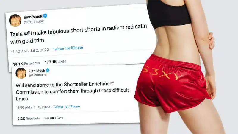 gli short shorts di tesla 2