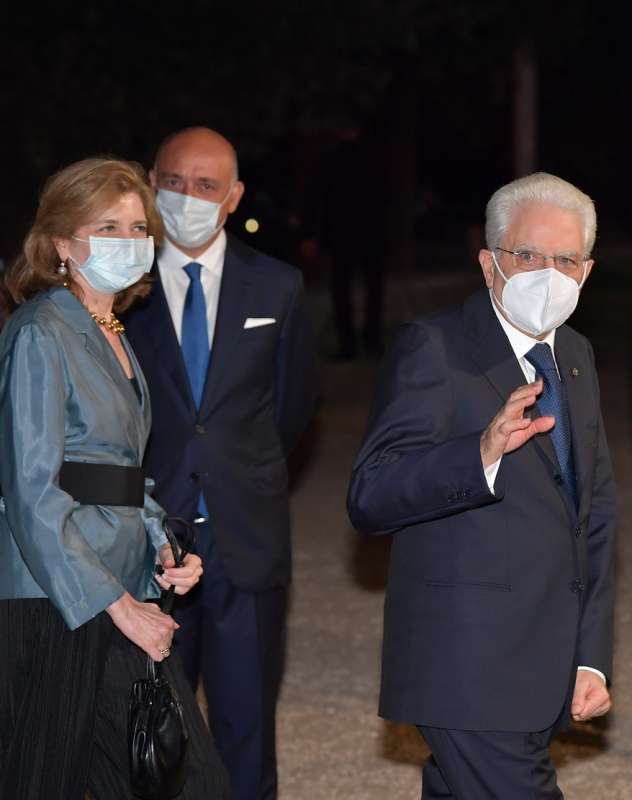 il presidente mattarella la figlia laura e daniele leodori foto di bacco