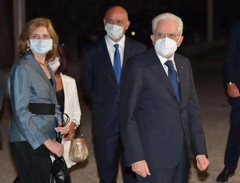 il presidente sergio mattarella la figlia laura e daniele leodori  foto di bacco