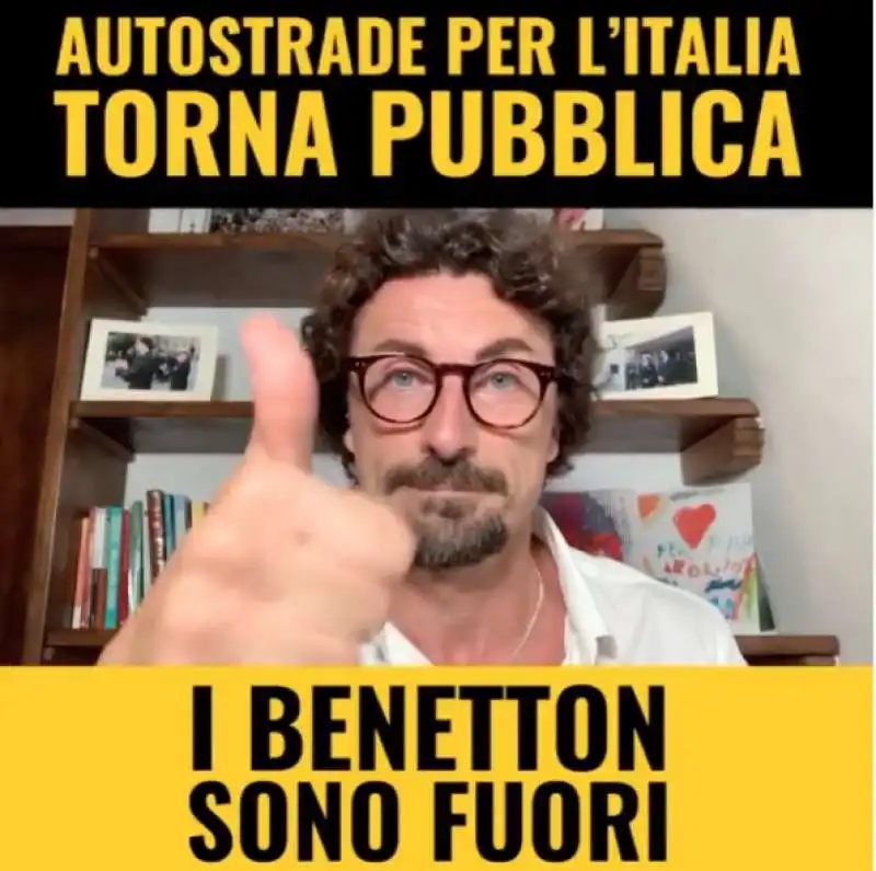 IL VIDEO DI TONINELLI SU BENETTON E AUTOSTRADE