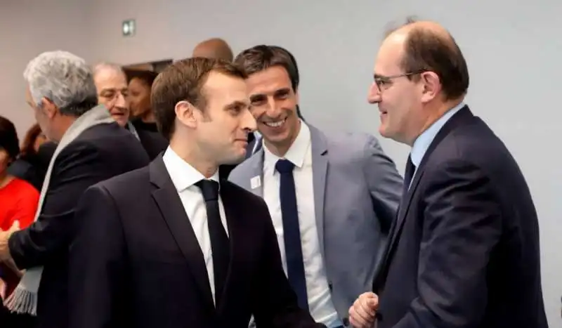 jean castex ed emmanuel macron 1