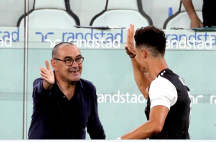 juve lazio cr7 sarri