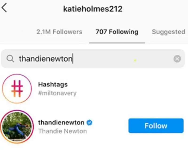 katie holmes segue thandie newton