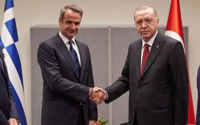 kyriakos mitsotakis recep tayyip erdogan