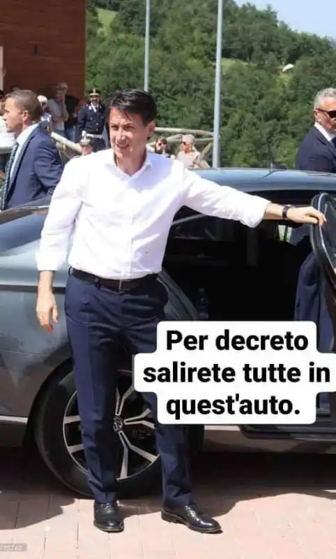 le bimbe di giuseppe conte