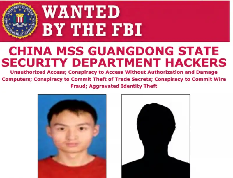 Li Xiaoyu e Dong Jiazhi ricercati dall fbi