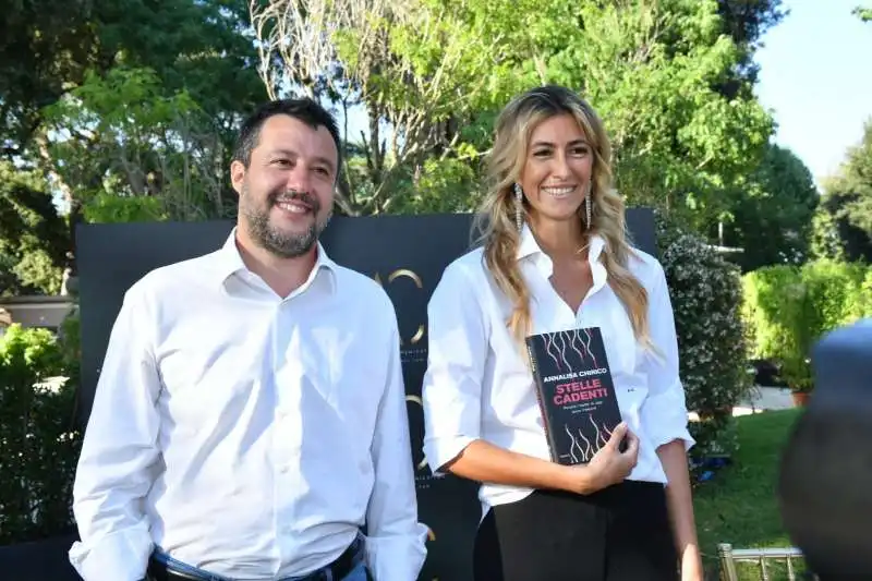 matteo salvini annalisa chirico 