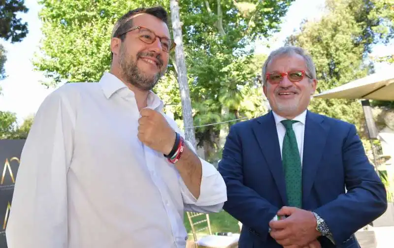 matteo salvini  roberto marroni  foto di bacco (2)