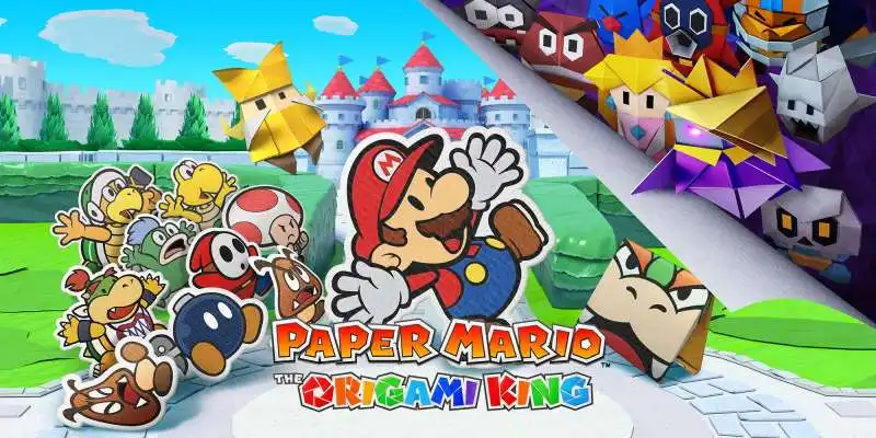 PAPER MARIO AND THE ORIGAMI KING  