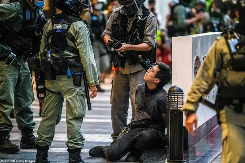 proteste e arresti a hong kong   1 luglio 2020 1