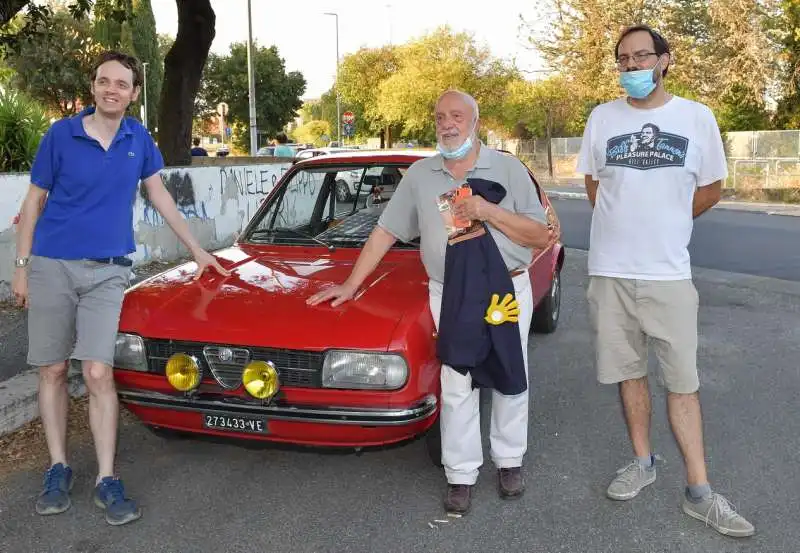 renato antonetti  renato scarpa e luigi cecconi  foto di bacco