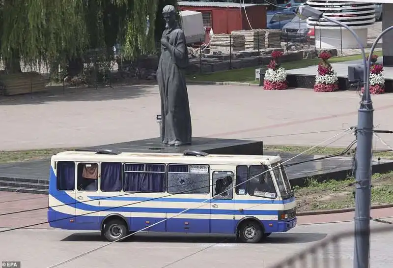 sequestro in un bus  a lutsk 5