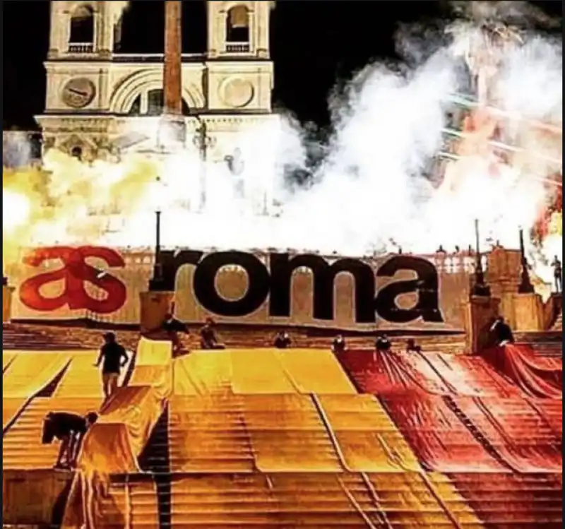 tifosi roma piazza di spagna