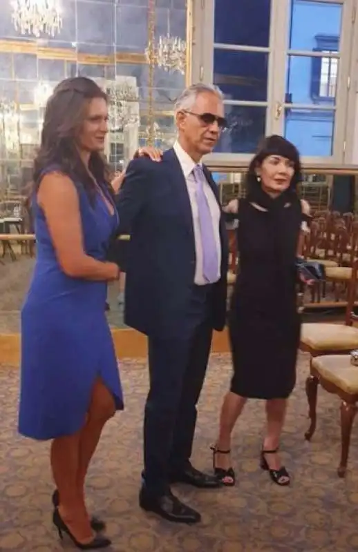 veronica e andrea bocelli elisabetta sgarbi