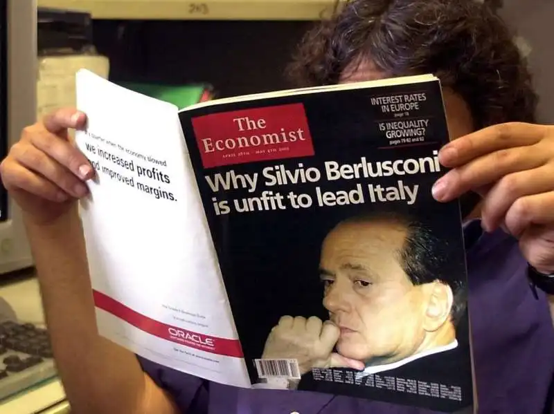 why silvio berlusconi is unfit to lead italy   la copertina di the economist