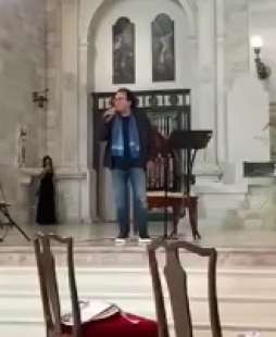 al bano canta in chiesa ad andria 3