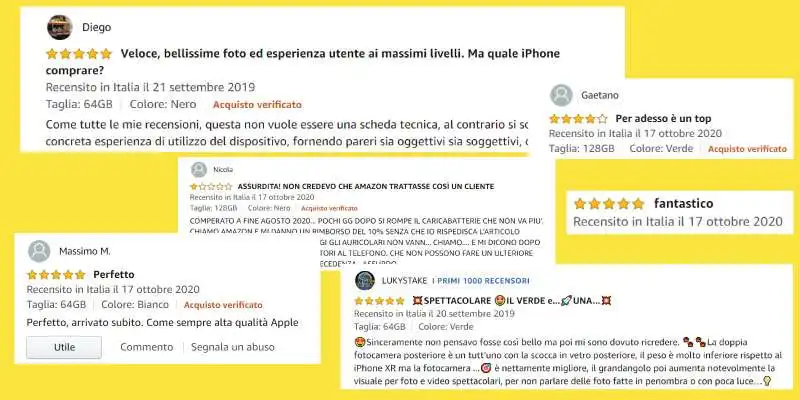 amazon recensioni 