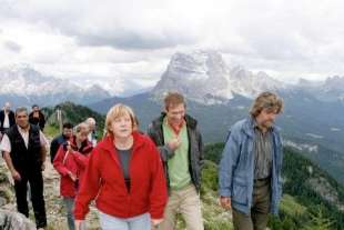 ANGELA MERKEL IN TRENTINO ALTO ADIGE 2