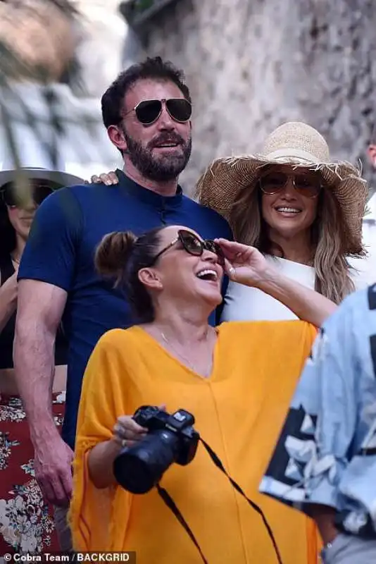 Ben Affleck e JLo a Capri 4