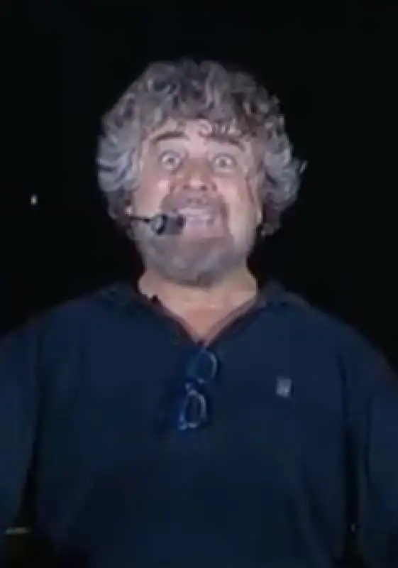 BEPPE GRILLO NEL 2001