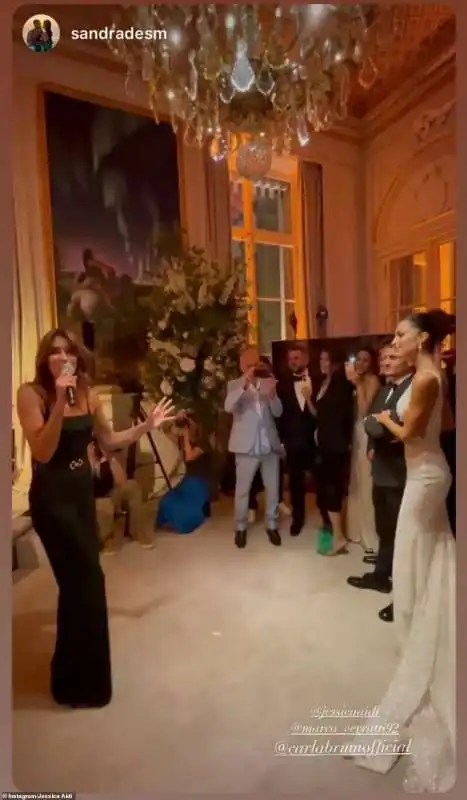 carla bruni canta al matrimonio di marco verratti e jessica aidi 2