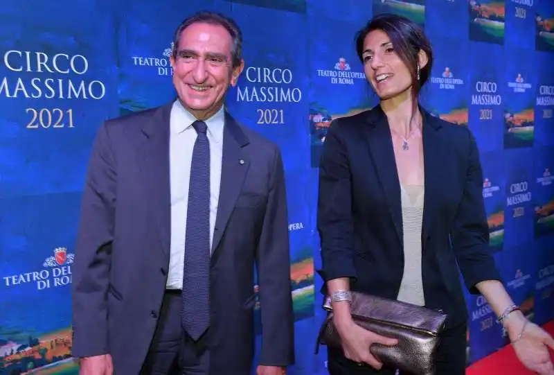 carlo fuortes  virginia raggi  foto di bacco  (3)