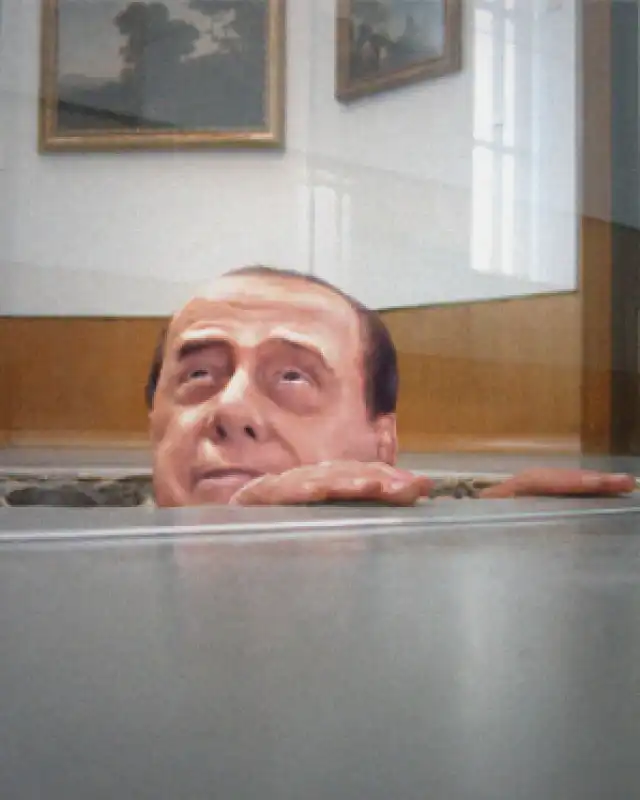 cattelan berlusconi