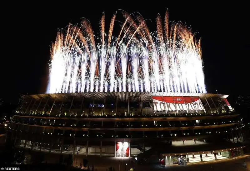 cerimonia apertura olimpiadi tokyo 2020 3